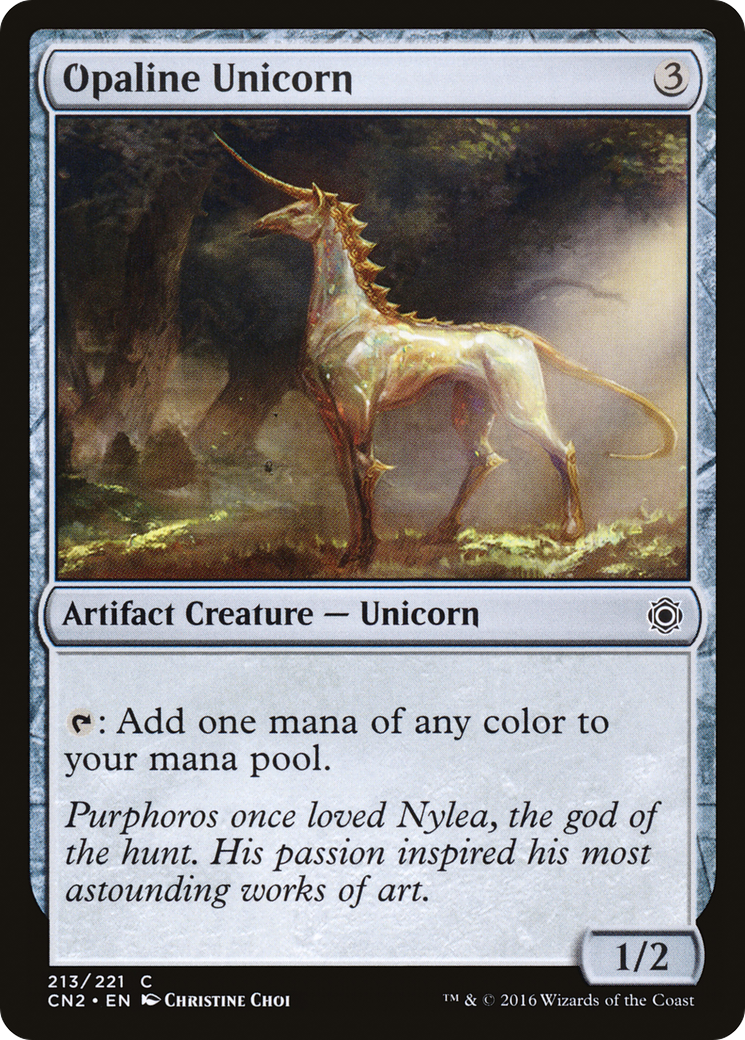 Opaline Unicorn (CN2-213) (Foil)