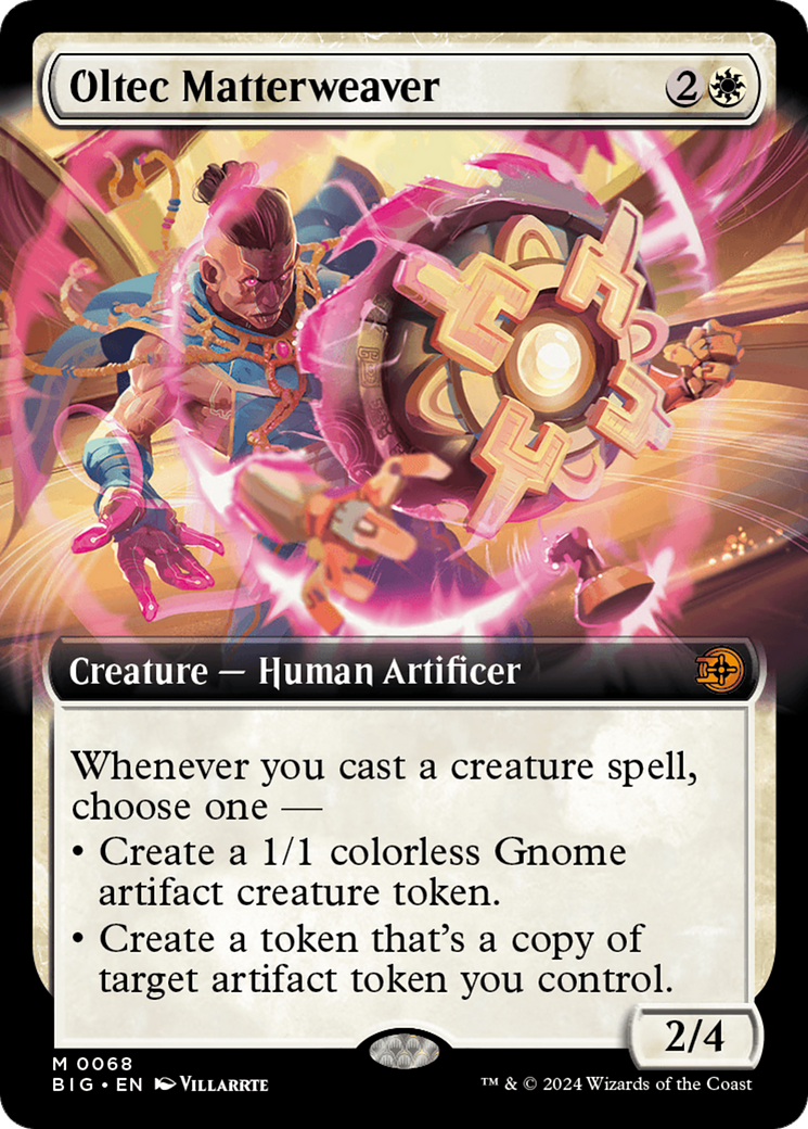 Oltec Matterweaver (BIG-068) (Extended Art)