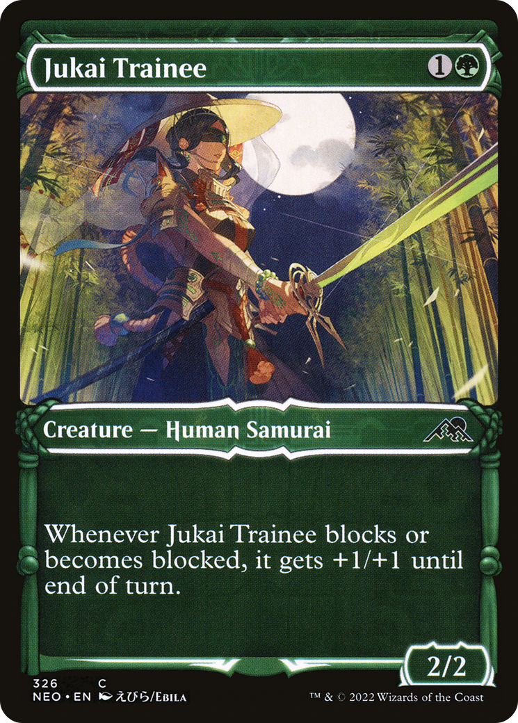 Jukai Trainee (NEO-326) (Showcase) (Foil)