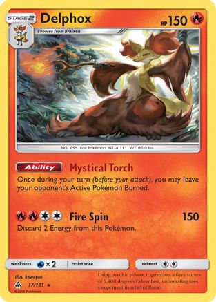 Delphox (FLI-017) (Holofoil)