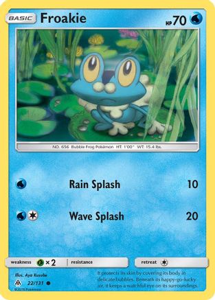 Froakie (22) (FLI-022) (Reverse Holofoil)