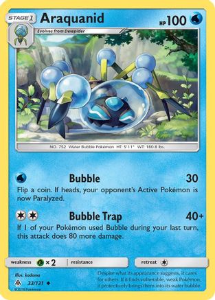 Araquanid (FLI-033) (Reverse Holofoil)