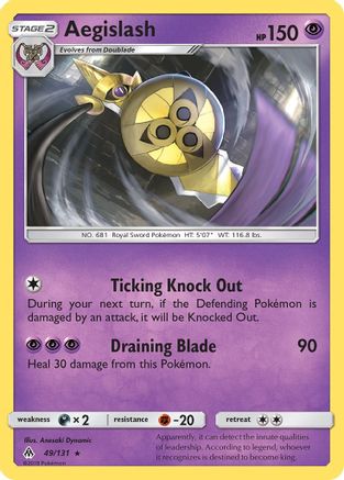 Aegislash (FLI-049) (Reverse Holofoil)