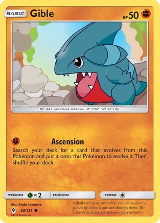 Gible (FLI-060) (Reverse Holofoil)