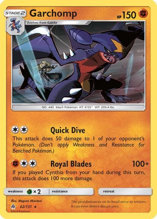 Garchomp (FLI-062) (Holofoil)