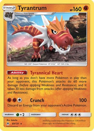Tyrantrum (FLI-069) (Holofoil)