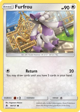 Furfrou (FLI-099) (Reverse Holofoil)