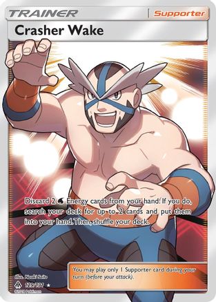 Crasher Wake (Full Art) (FLI-129) (Holofoil)
