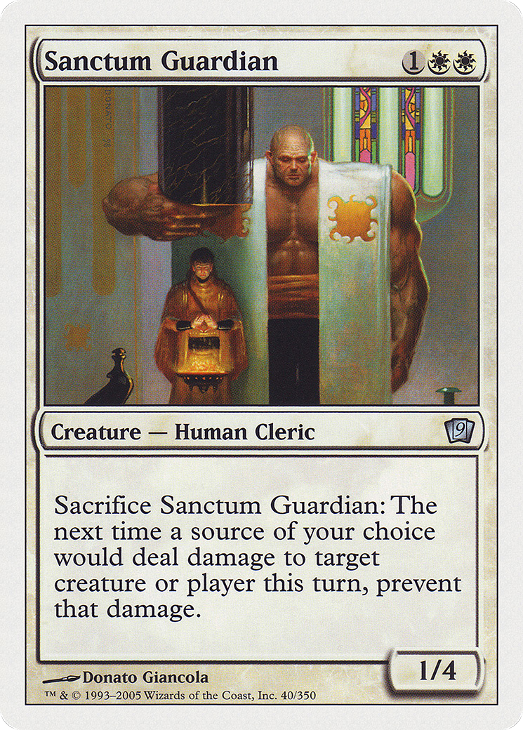 Sanctum Guardian (9ED-040★) (Foil)