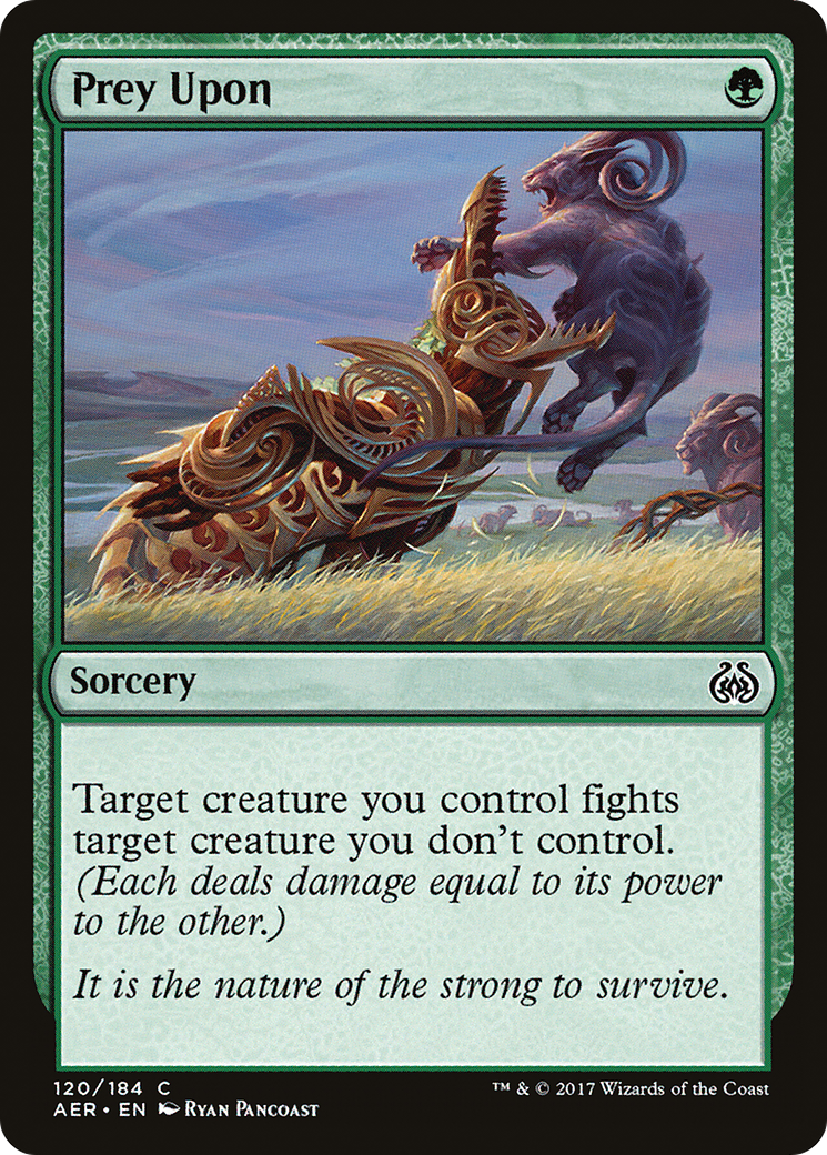 Prey Upon (AER-120) (Foil)