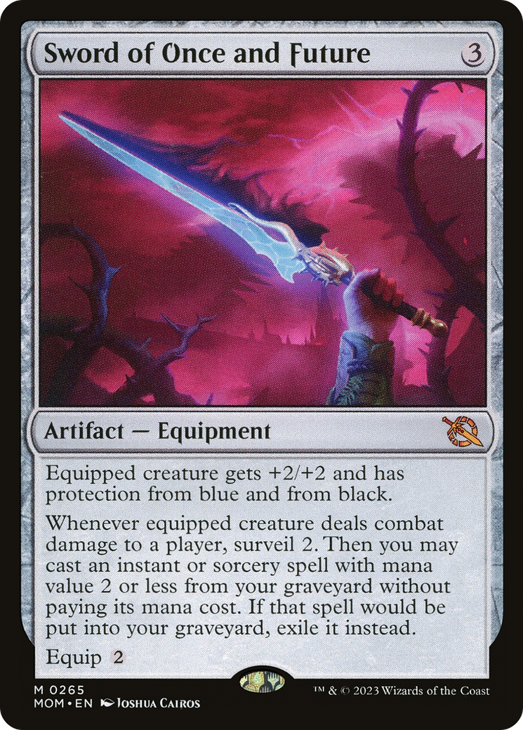 Sword of Once and Future (MOM-265) (Foil)