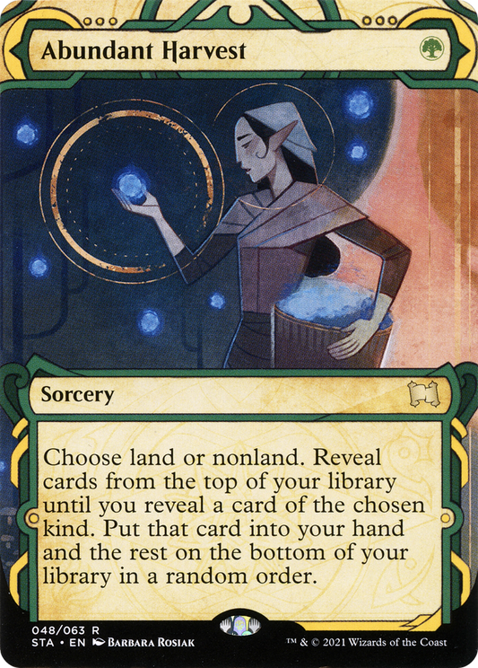 Abundant Harvest (STA-048) (Showcase) (Borderless)