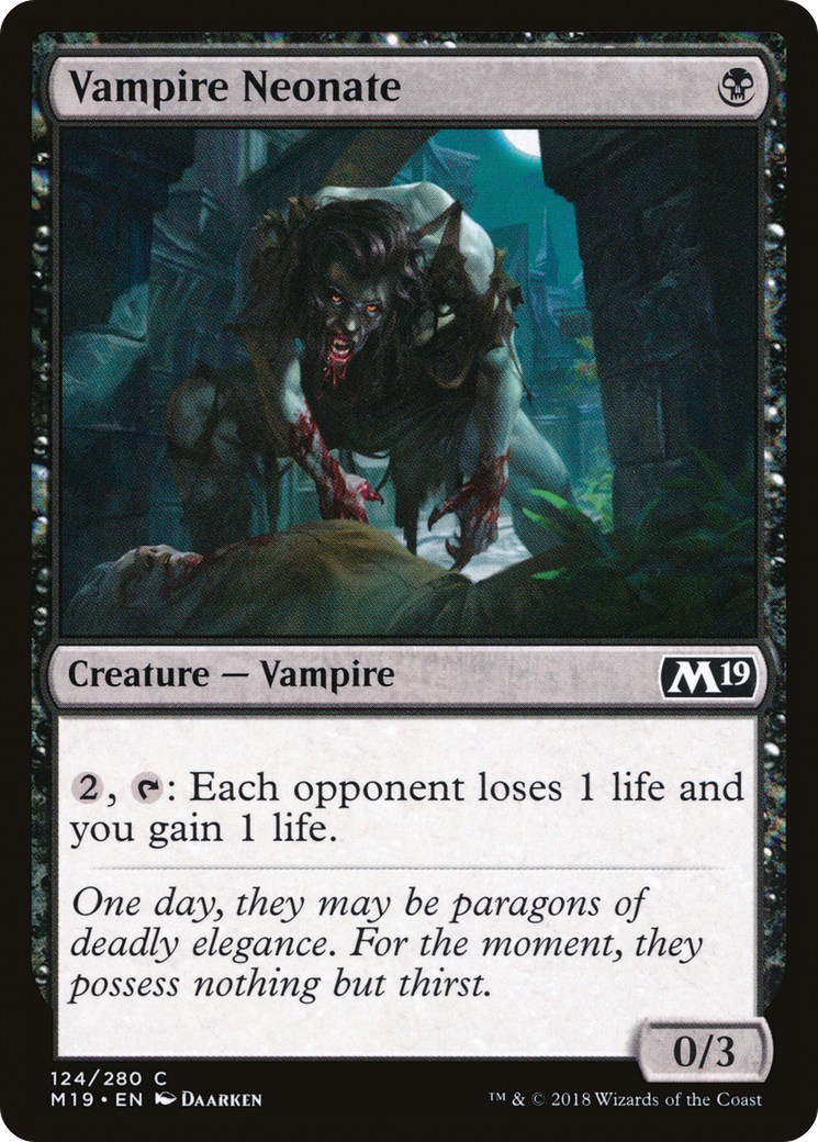 Vampire Neonate (M19-124)