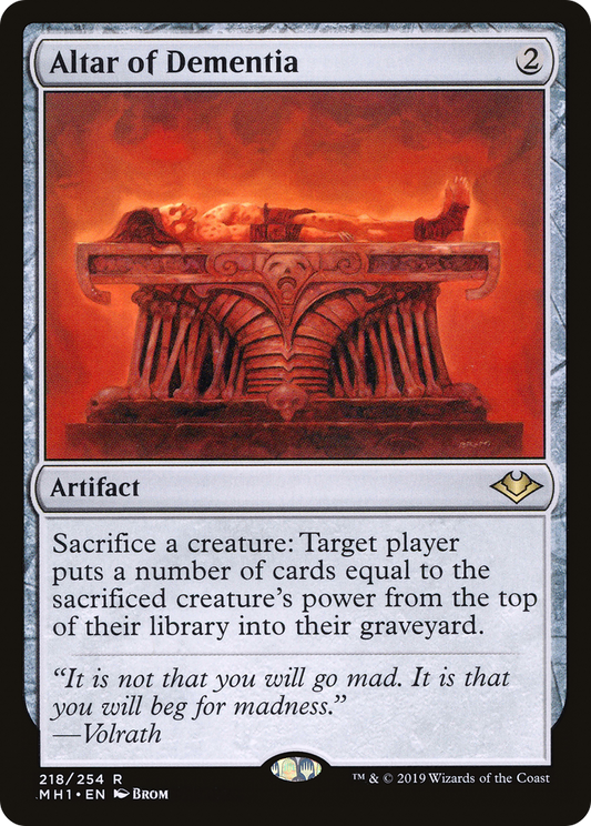 Altar of Dementia (MH1-218) (Foil)