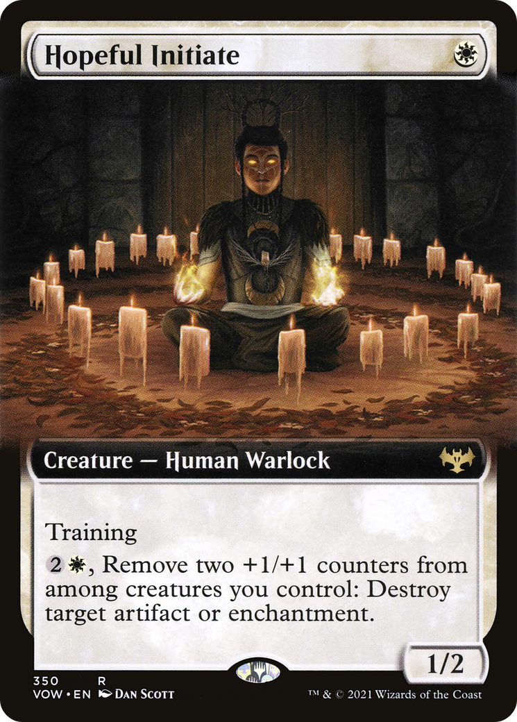 Hopeful Initiate (VOW-350) (Extended Art)