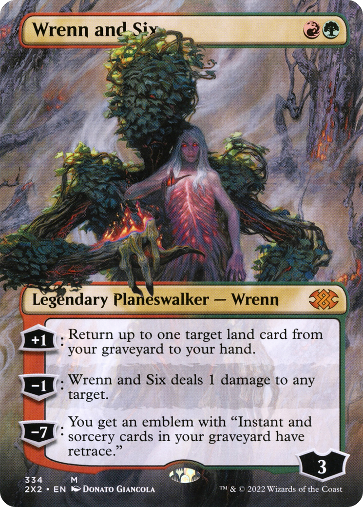 Wrenn and Six (2X2-334) (Borderless) (Foil)