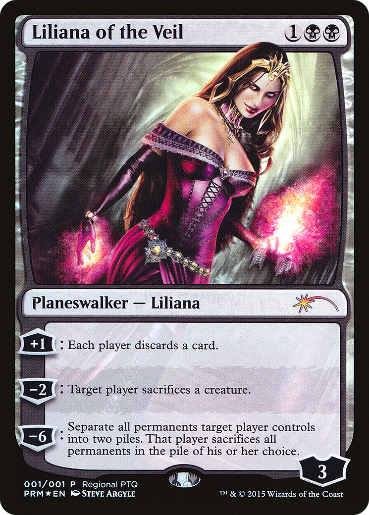 Liliana of the Veil (PTP-2015) (Foil)