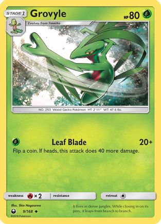 Grovyle (CES-009) (Reverse Holofoil)