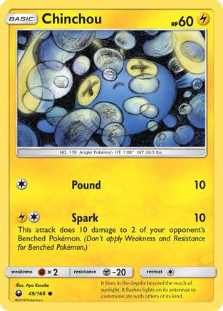 Chinchou (CES-049) (Reverse Holofoil)