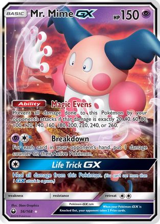 Mr. Mime GX (CES-056) (Holofoil)