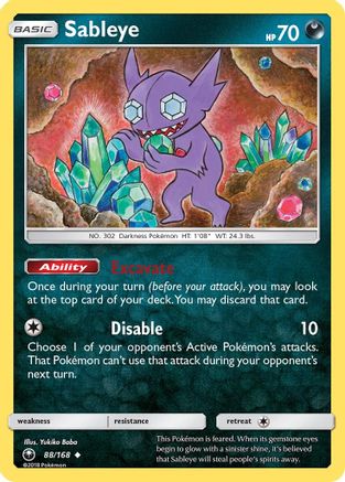 Sableye (CES-088) (Reverse Holofoil)