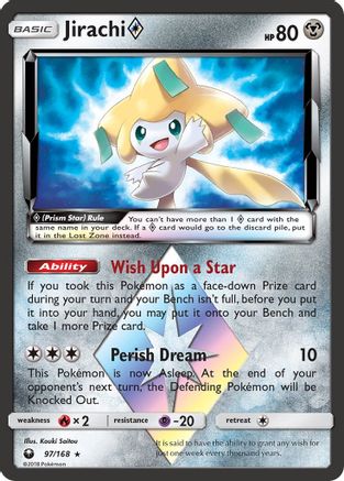 Jirachi Prism Star (CES-097) (Holofoil)