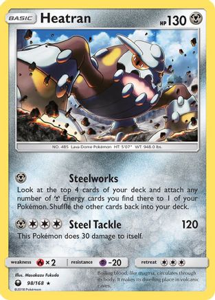 Heatran (CES-098) (Holofoil)