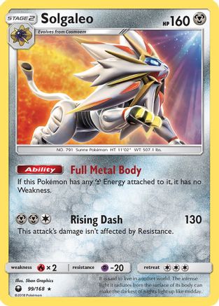 Solgaleo (CES-099) (Reverse Holofoil)