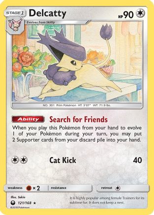 Delcatty (CES-121) (Holofoil)