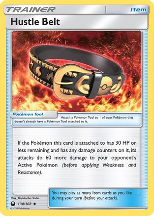 Hustle Belt (CES-134) (Reverse Holofoil)