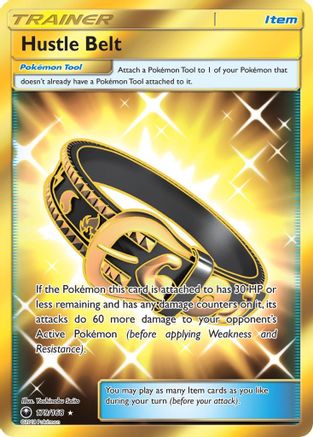 Hustle Belt (Secret) (CES-179) (Holofoil)