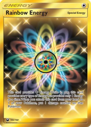 Rainbow Energy (Secret) (CES-183) (Holofoil)