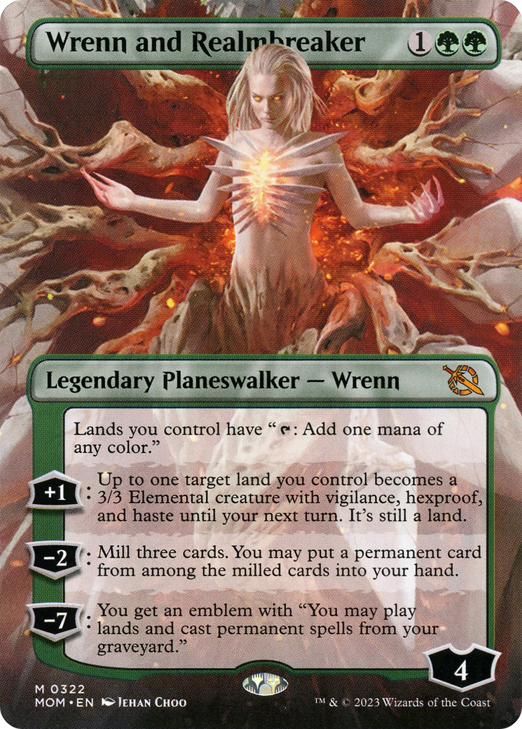 Wrenn and Realmbreaker (MOM-322) (Borderless)