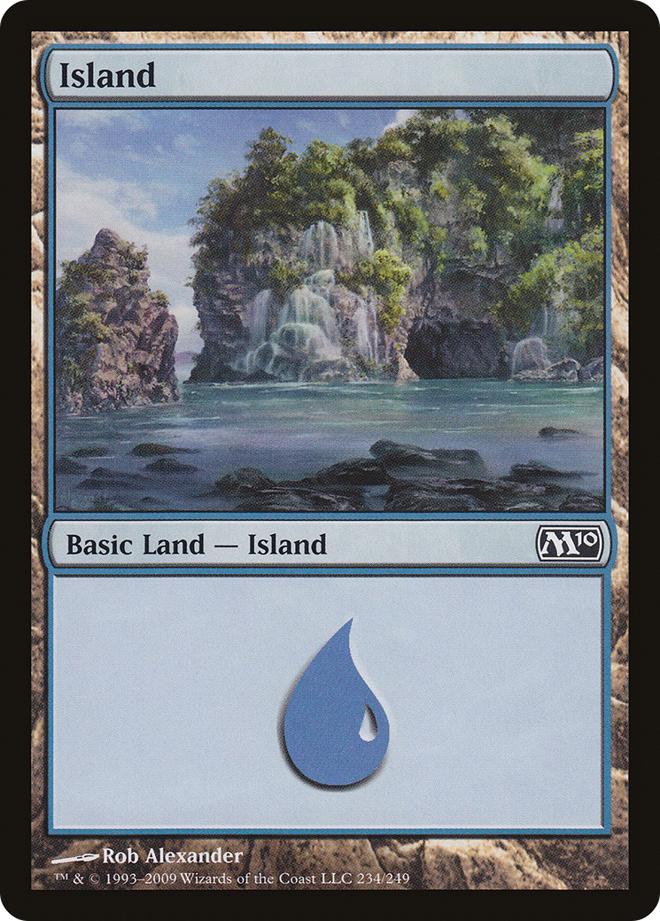 Island (M10-234) (Foil)