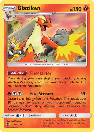 Blaziken (DRM-006) (Reverse Holofoil)