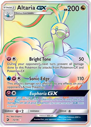 Altaria GX (Secret) (DRM-072) (Holofoil)