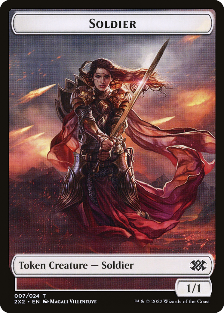 Egg // Soldier Double-Sided Token (T2X2-16 // 7)