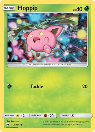 Hoppip (12) (LOT-012) (Reverse Holofoil)