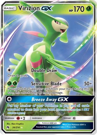 Virizion GX (LOT-034) (Holofoil)