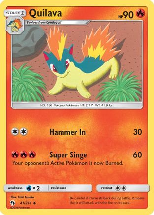 Quilava (LOT-041) (Reverse Holofoil)
