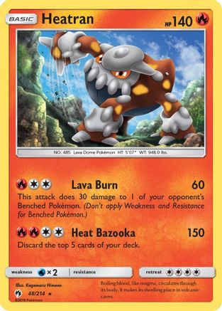 Heatran (LOT-048) (Holofoil)