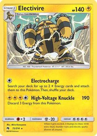 Electivire (LOT-072)