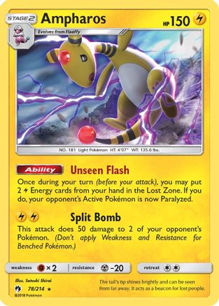 Ampharos (LOT-078) (Holofoil)