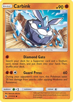 Carbink (117) (LOT-117) (Reverse Holofoil)