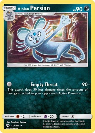 Alolan Persian (LOT-119)