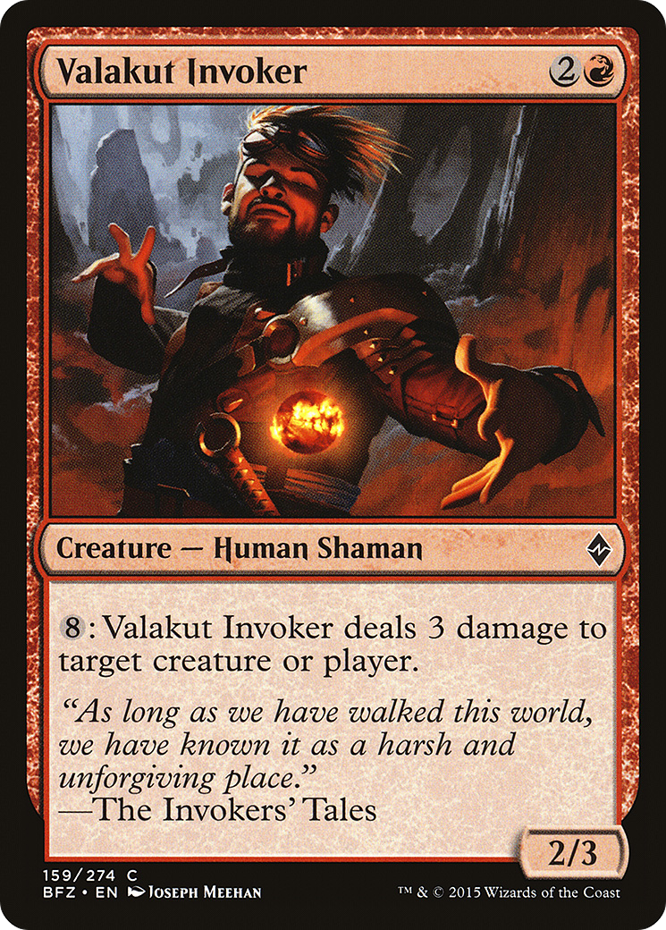 Valakut Invoker (BFZ-159) (Foil)