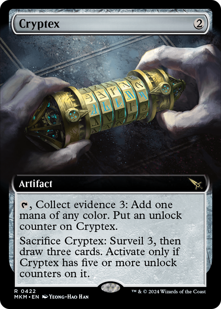 Cryptex (MKM-422) (Extended Art) (Foil)