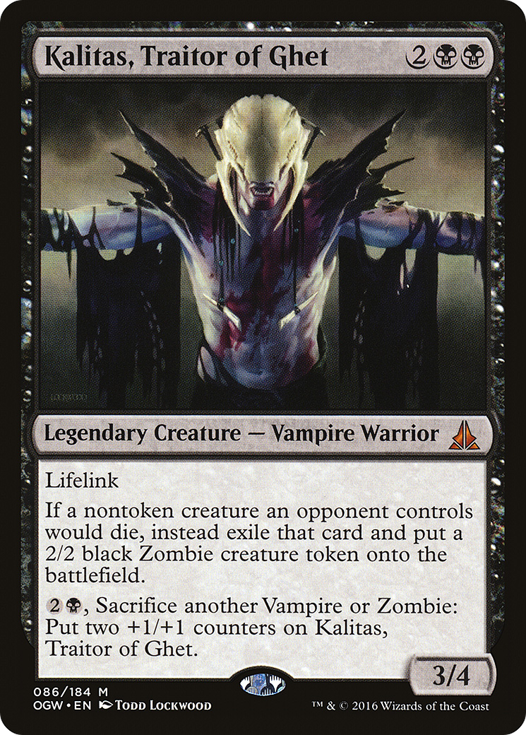 Kalitas, Traitor of Ghet (OGW-086) (Foil)