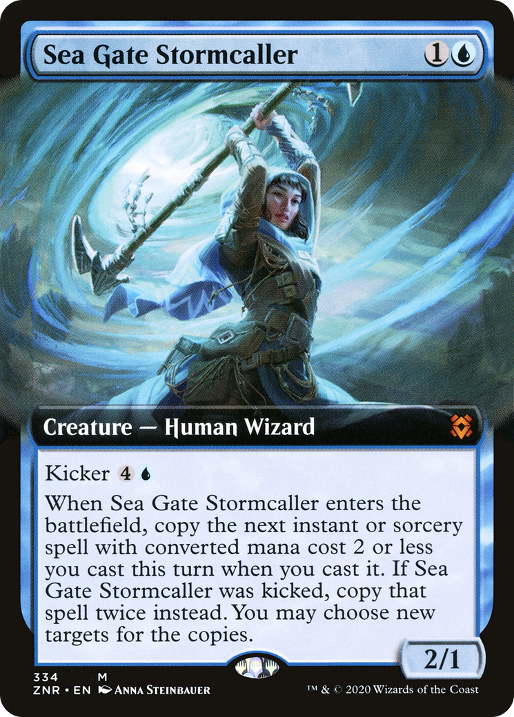 Sea Gate Stormcaller (ZNR-334) (Extended Art)