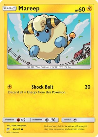 Mareep (TEU-041) (Reverse Holofoil)
